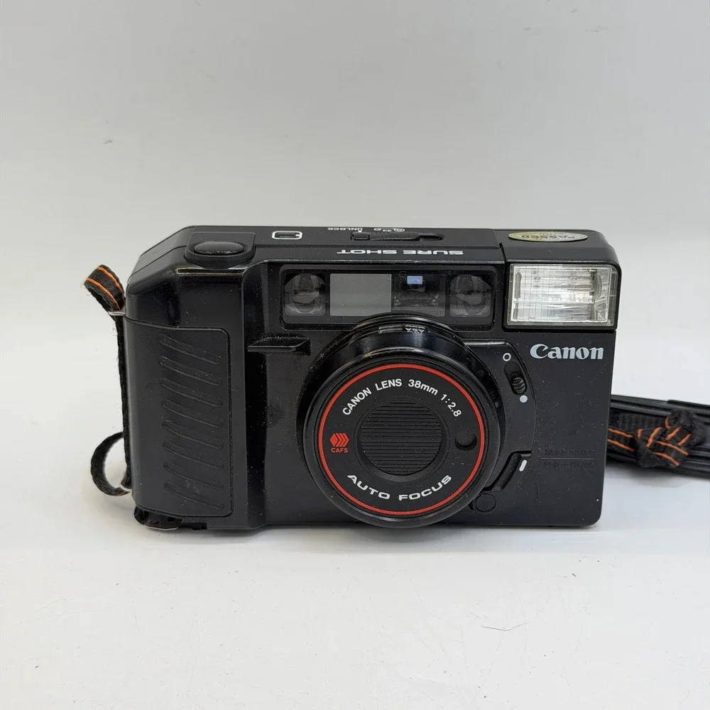 Vintage Camera Lot Canon Sure Shot AF35M II Olympus Samoca 35 II Argus A AS-IS